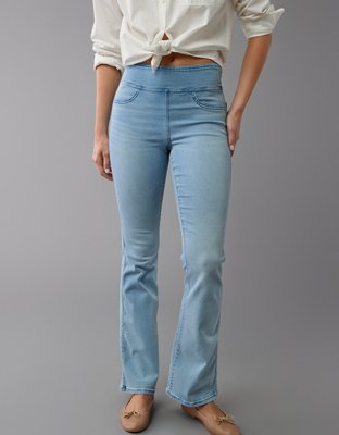 AE Luxe Pull-On High-Waisted Kick Bootcut Jean