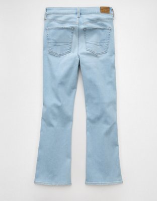 AE Next Level High-Waisted Kick Bootcut Crop Jean