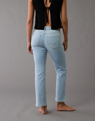 AE Next Level High-Waisted Kick Bootcut Crop Jean