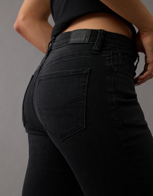 AE Next Level High-Waisted Kick Bootcut Crop Jean