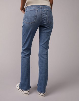 AE Next Level Ripped Low-Rise Kick Bootcut Jean