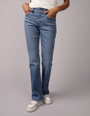 AE Next Level Ripped Low-Rise Kick Bootcut Jean