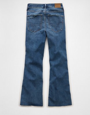 AE Next Level High-Waisted Kick Bootcut Crop Jean