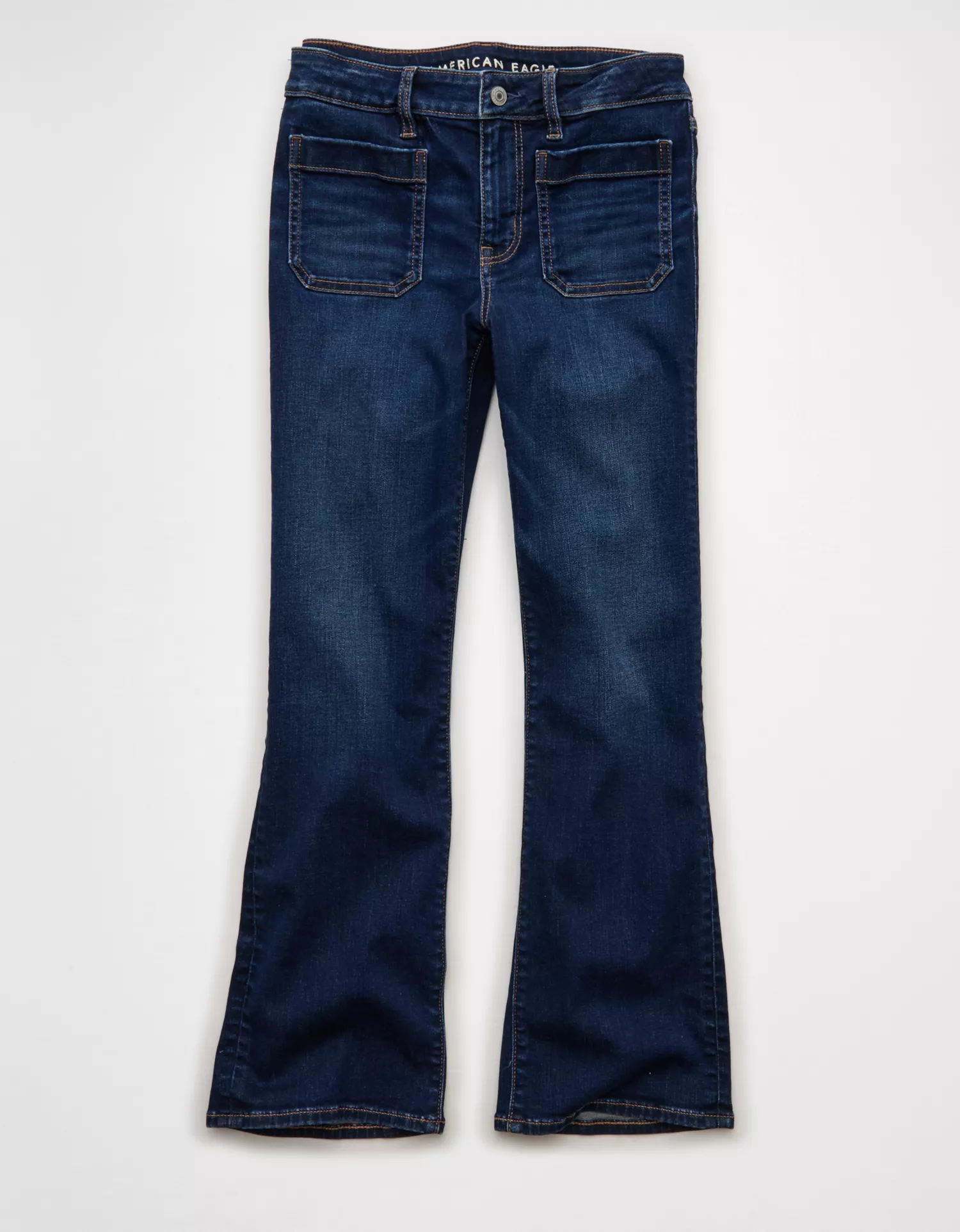 AE High-Waisted Kick Bootcut Crop Jean - thumbnail 3