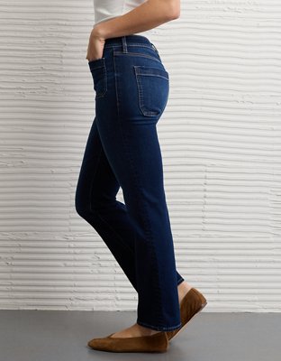 Женские джинсы American Eagle AE High-Waisted Kick Bootcut Crop Jean — фото 3