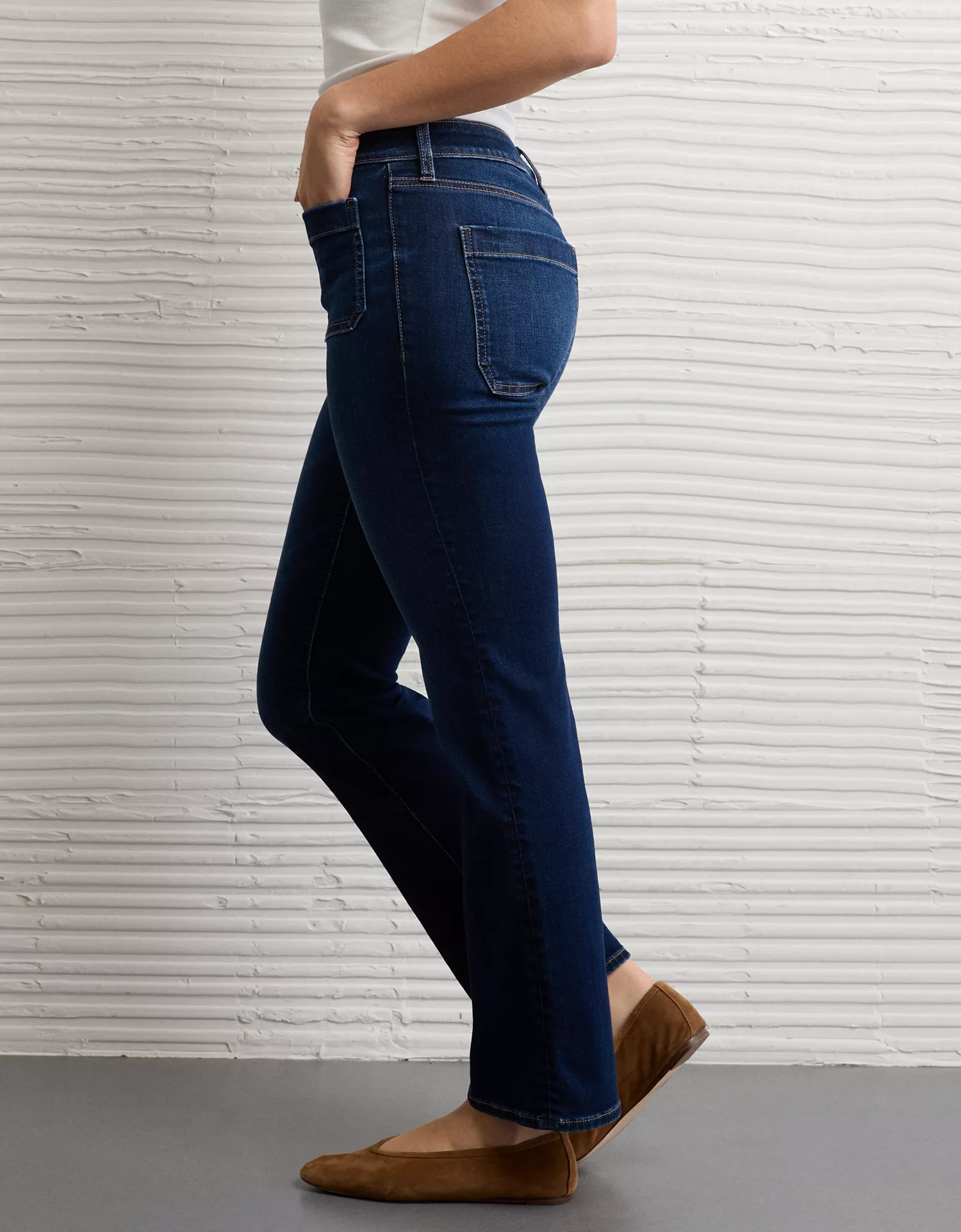 AE High-Waisted Kick Bootcut Crop Jean - thumbnail 5