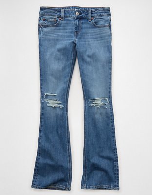 AE Stretch Super Low-Rise Kick Bootcut Jean