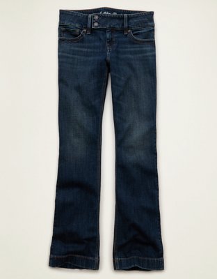 AE Super Low-Rise Kick Bootcut Jean | American Eagle