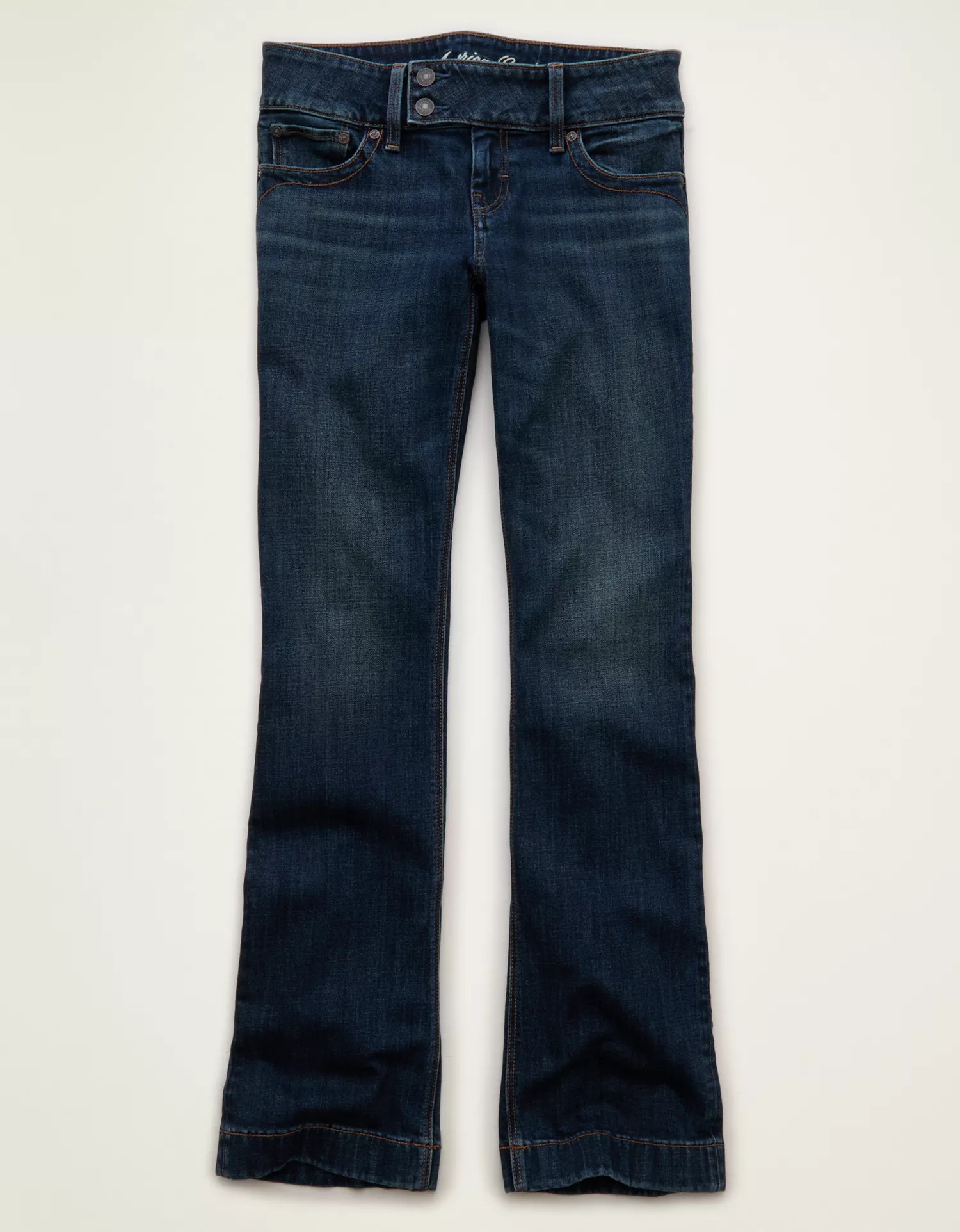AE Super Low-Rise Kick Bootcut Jean - thumbnail 4