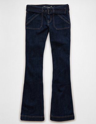AE Stretch Super Low-Rise Kick Bootcut Jean