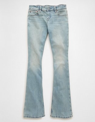 Женские джинсы American Eagle AE Super Low-Rise Kick Bootcut Jean — фото 2