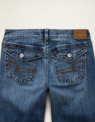 AE Super Low-Rise Kick Bootcut Jean | American Eagle