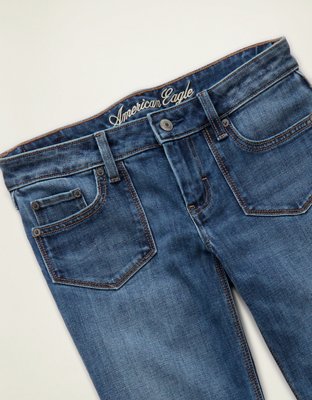 AE Super Low-Rise Kick Bootcut Jean | American Eagle