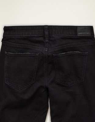 Женские джинсы American Eagle AE Super Low-Rise Kick Boot Jean, цвет: Чёрный — фото 4