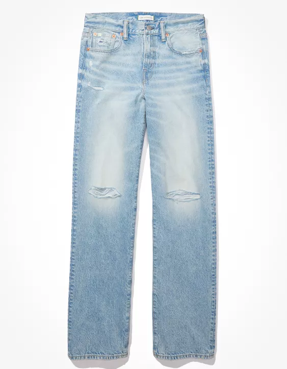 AE77 Low-Rise Baggy Straight Jean
