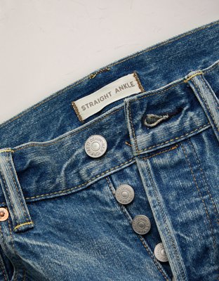AE77 Premium Straight Ankle Jean