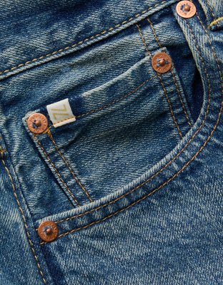 AE77 Premium Straight Ankle Jean