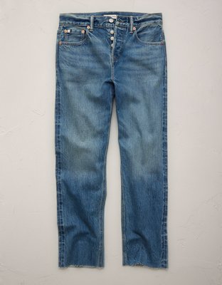 AE77 Premium Straight Ankle Jean