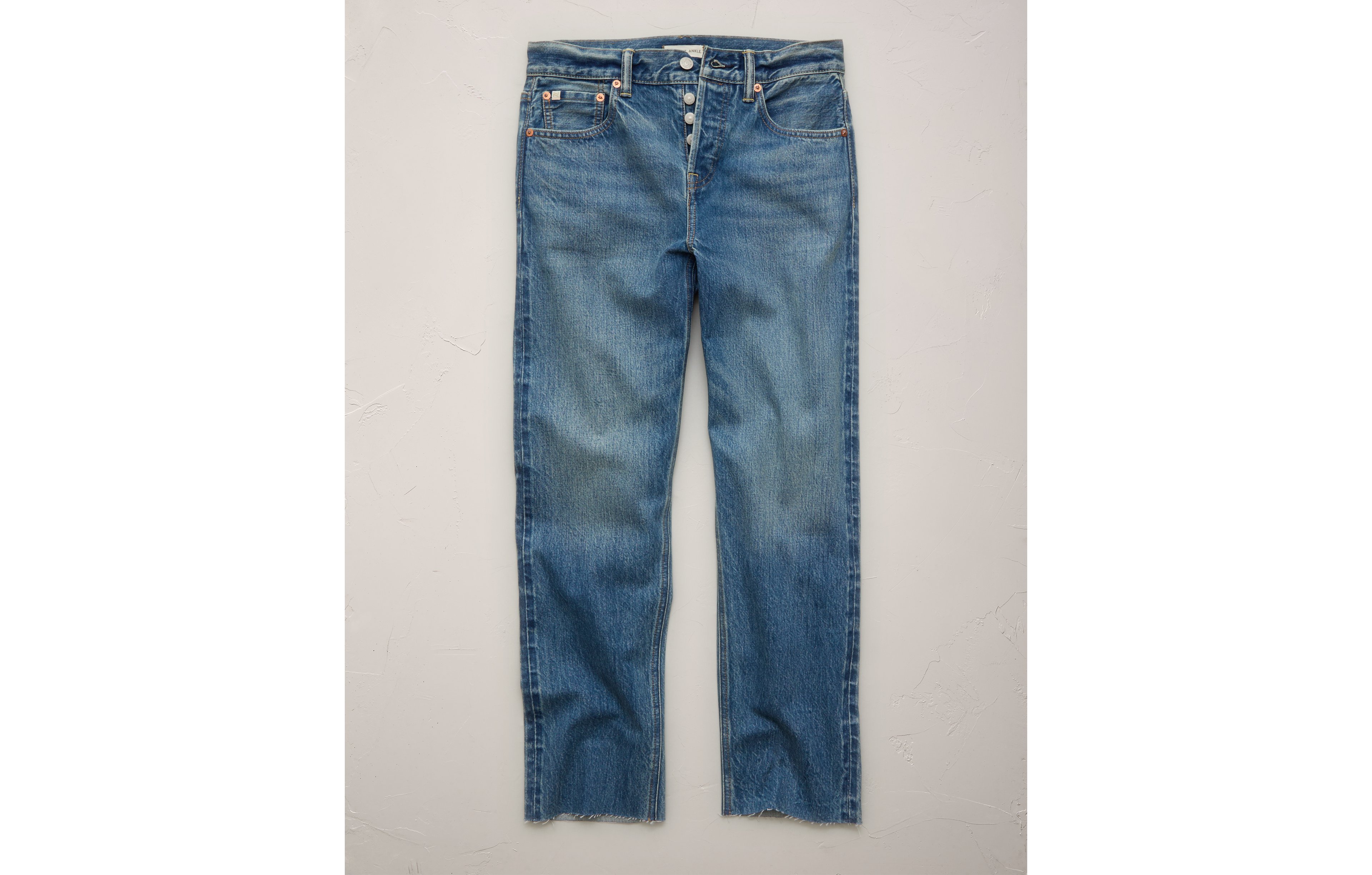 AE77 Premium Straight Ankle Jean