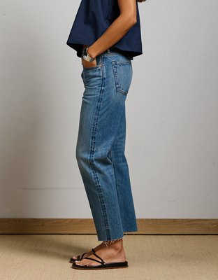 AE77 Premium Straight Ankle Jean