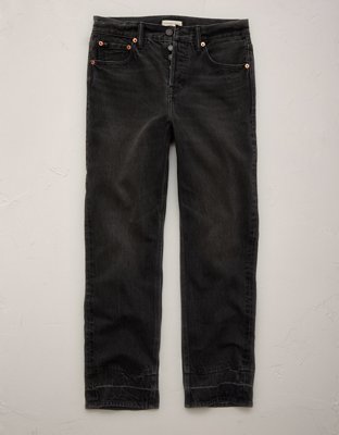 AE77 Premium Straight Ankle Jean