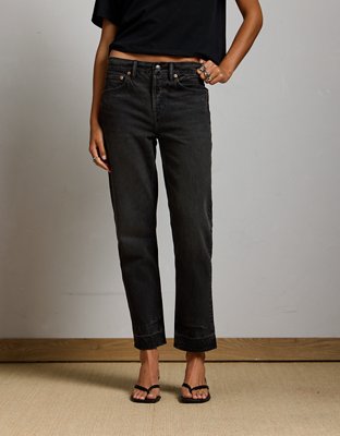 AE77 Premium Straight Ankle Jean