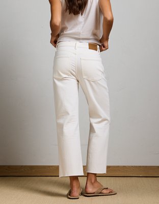 AE77 Premium Bootcut Crop Jean