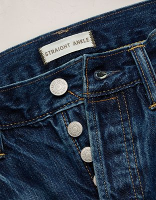 AE77 Premium Straight Ankle Jean