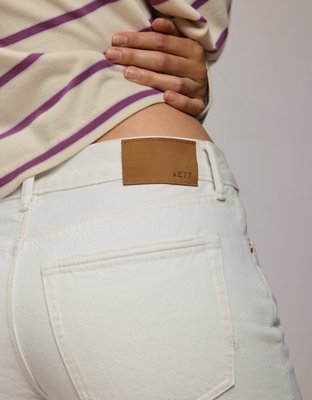 AE77 Premium Wide Crop Cuff Jean