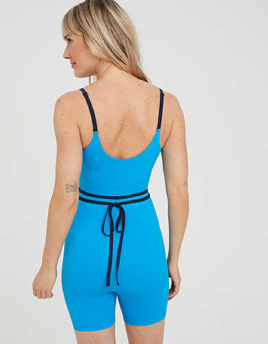 OFFLINE By Aerie Real Me Xtra Strappy Romper