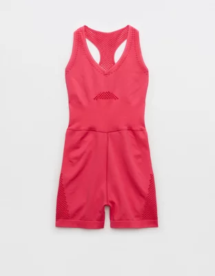 OFFLINE By Aerie Seamless Mesh Romper
