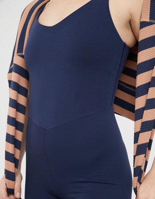 OFFLINE By Aerie Real Me Low Key 5" Romper