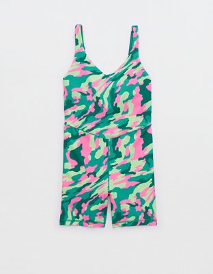 OFFLINE By Aerie Real Me Low Key 5" Romper