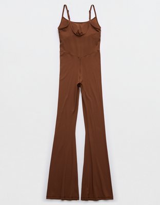 OFFLINE By Aerie Real Me XTRA Flare Jumpsuit