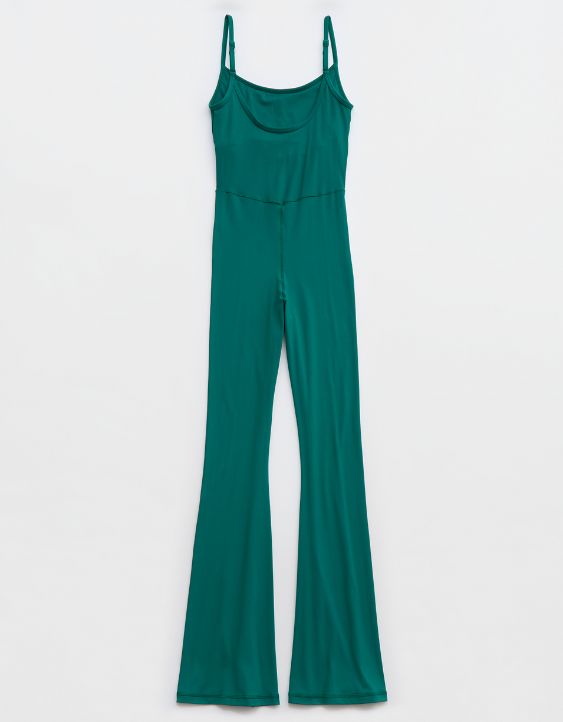OFFLINE By Aerie Real Me Xtra Flare Jumpsuit