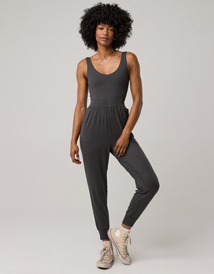 OFFLINE By Aerie The Hugger Easy Jogger Jumpsuit