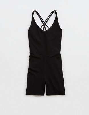 OFFLINE By Aerie Real Me Xtra Strappy 5" Romper