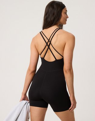 OFFLINE By Aerie Real Me Xtra Strappy 5" Romper