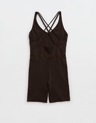 OFFLINE By Aerie Real Me Xtra Strappy 5" Romper