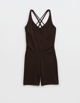 OFFLINE By Aerie Real Me Xtra Strappy 5" Romper