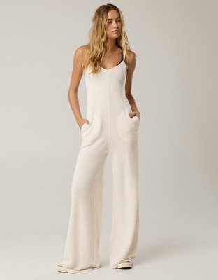 OFFLINE By Aerie Keep It 100 Terry Jumpsuit
