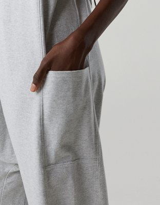 OFFLINE By Aerie OG Cotton Racerback Jumpsuit
