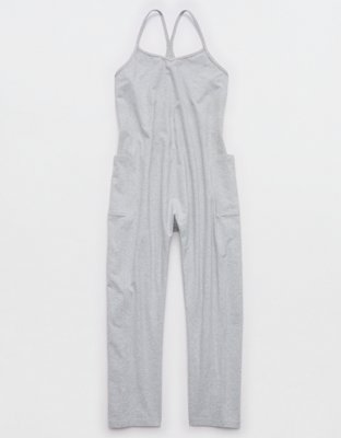 OFFLINE By Aerie OG Cotton Racerback Jumpsuit