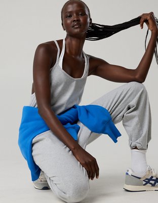 OFFLINE By Aerie OG Cotton Racerback Jumpsuit from American Eagle - $48.96