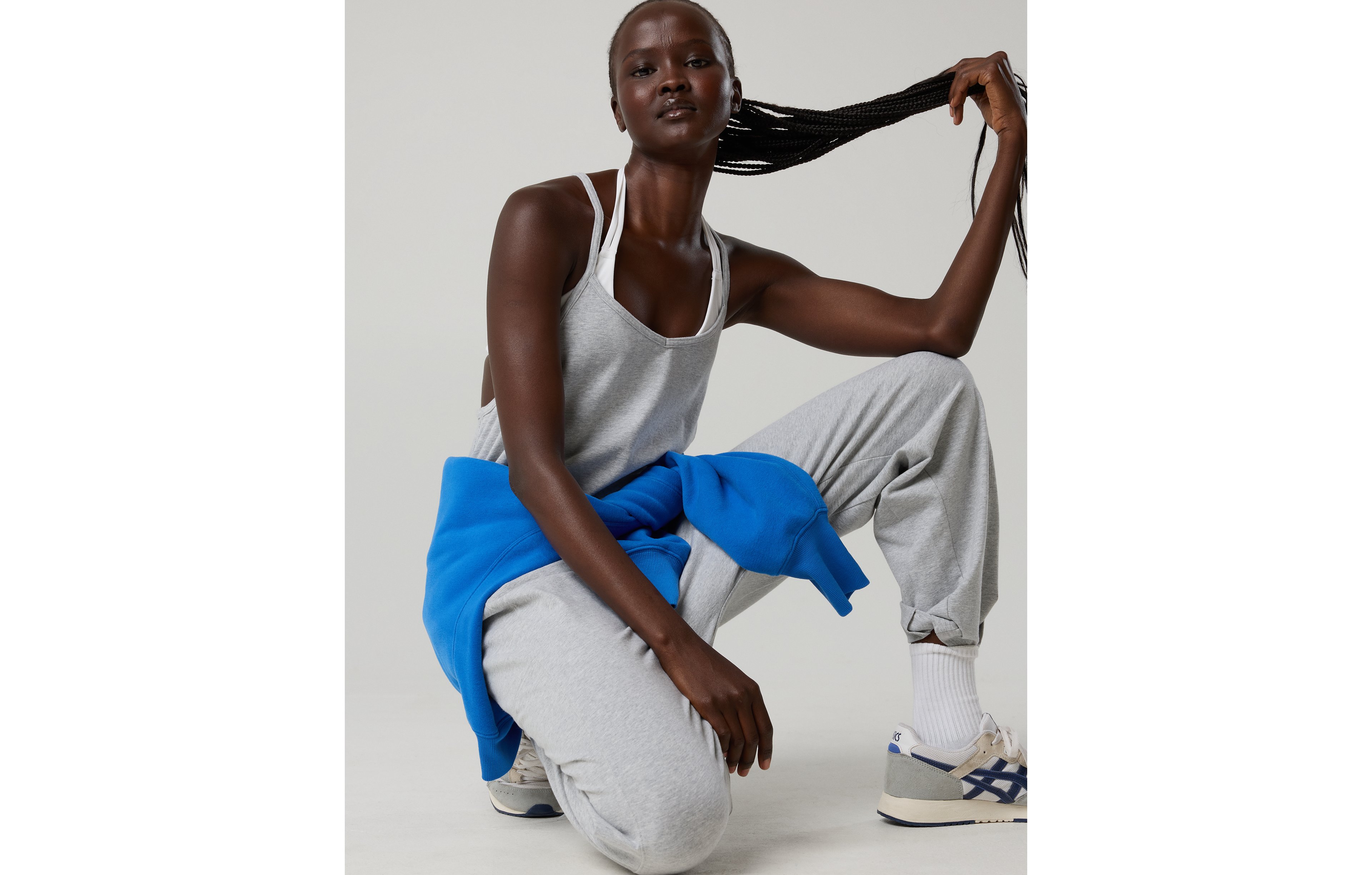 OFFLINE By Aerie OG Cotton Racerback Jumpsuit