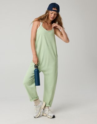 OFFLINE By Aerie OG Cotton Racerback Jumpsuit