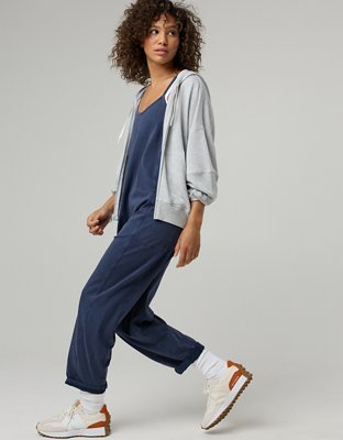 OFFLINE By Aerie OG Cotton Racerback Jumpsuit from American Eagle - $48.96