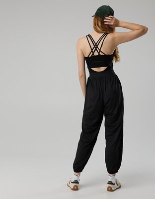 OFFLINE By Aerie The Hugger Go With The Flow Jogger Jumpsuit