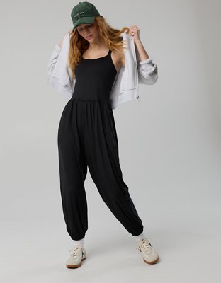 OFFLINE By Aerie The Hugger Go With The Flow Jogger Jumpsuit