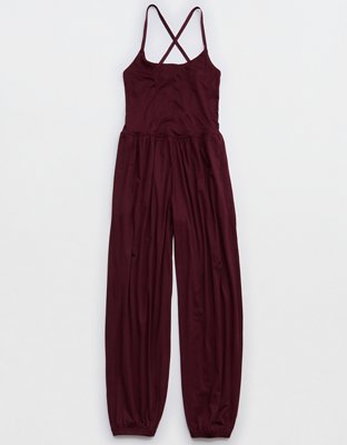 OFFLINE By Aerie The Hugger Go With The Flow Jogger Jumpsuit